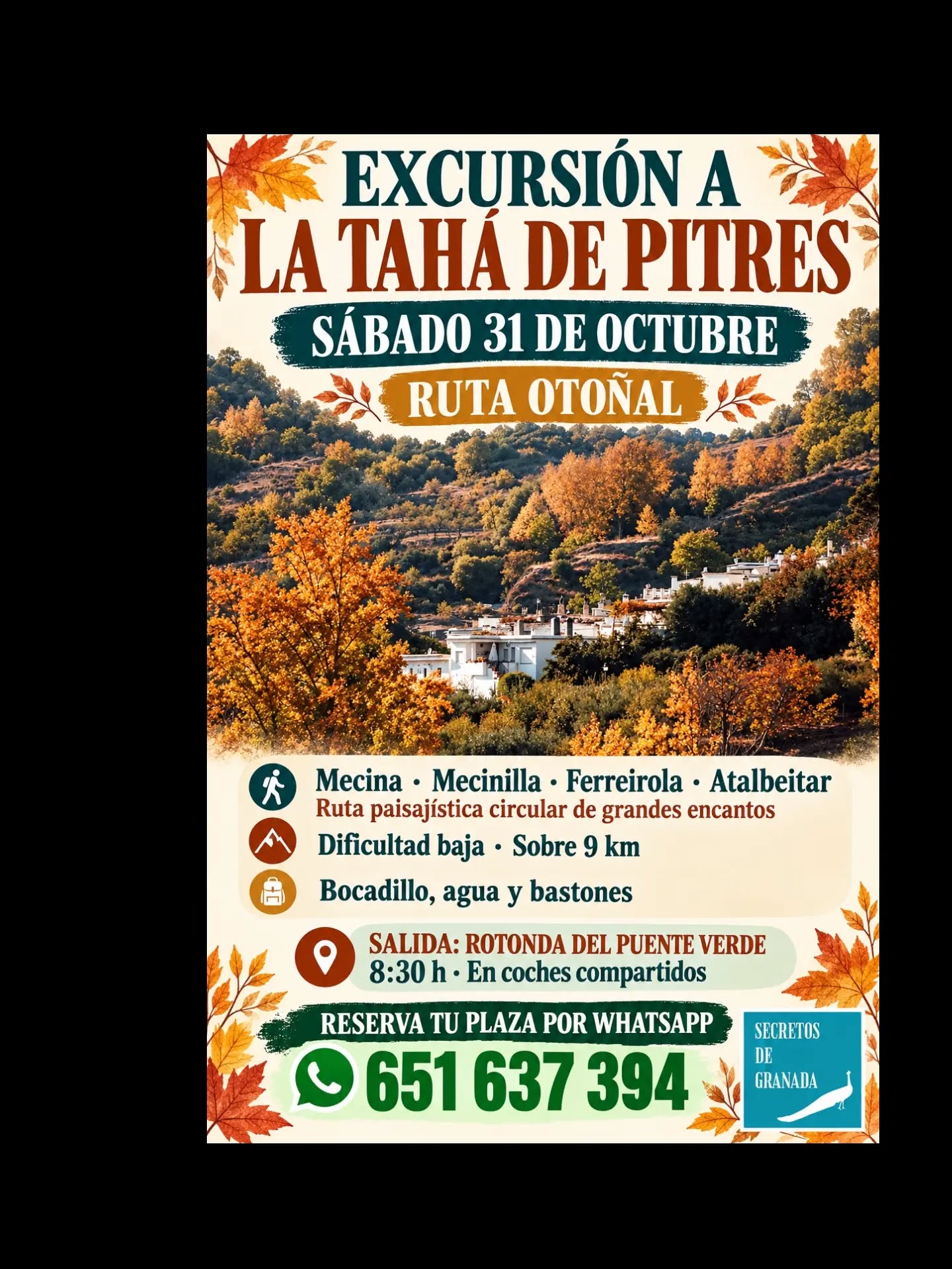 Excursión a la Tahá de Pitres