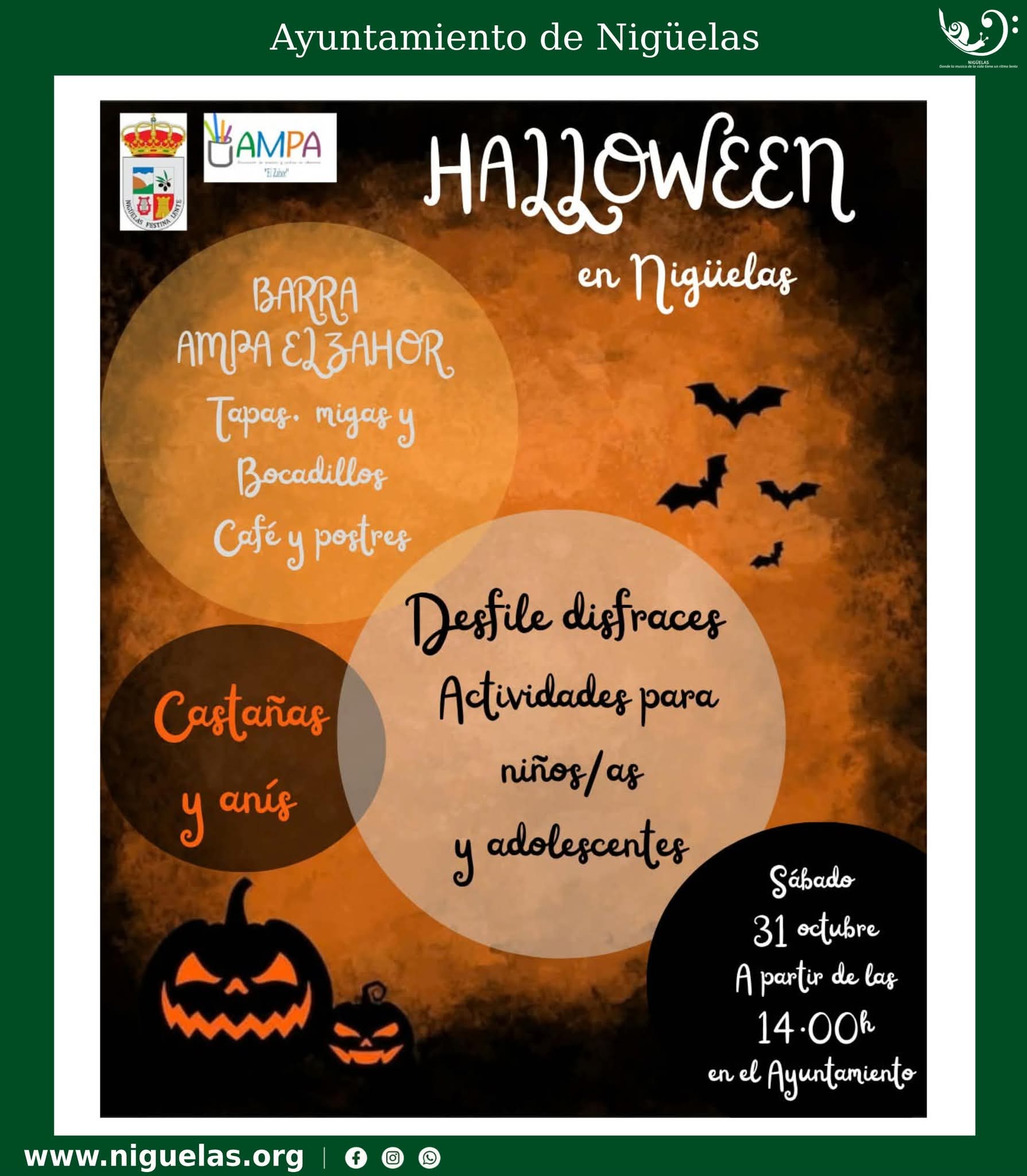 Halloween en Nigüelas