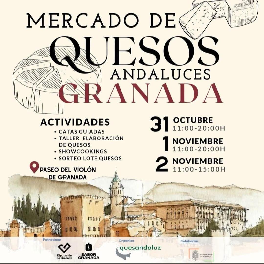 Mercado de Quesos Andaluces Granada (Día 1)