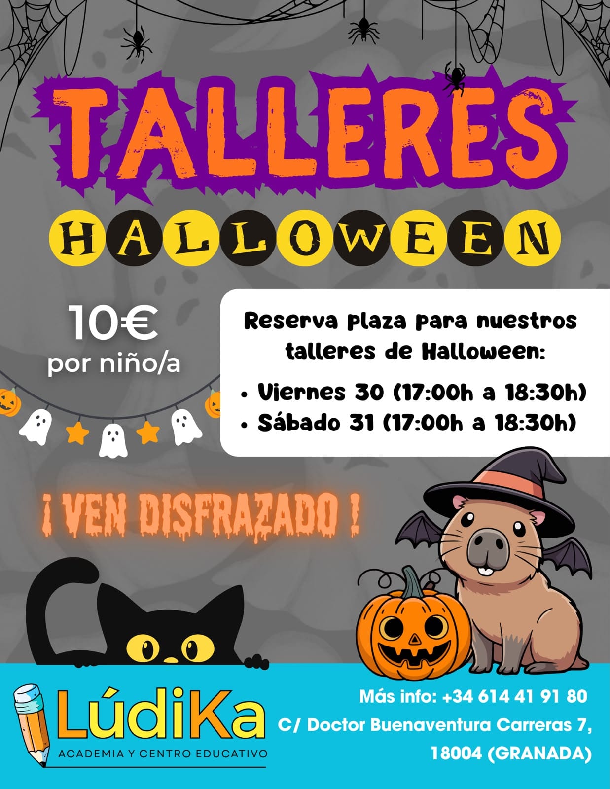 Talleres Halloween en LúdiKa (Día 2)