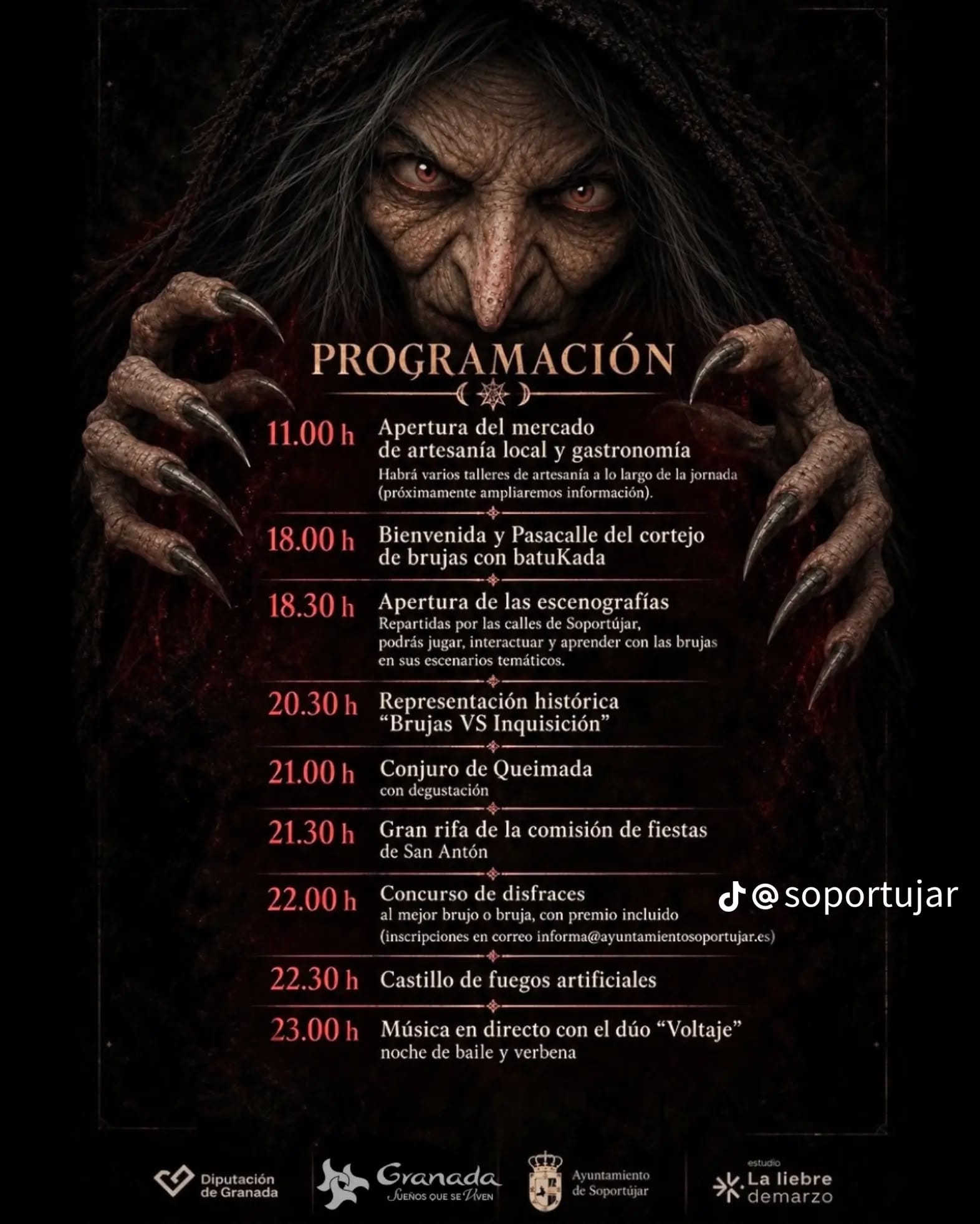 Halloween en Soportújar