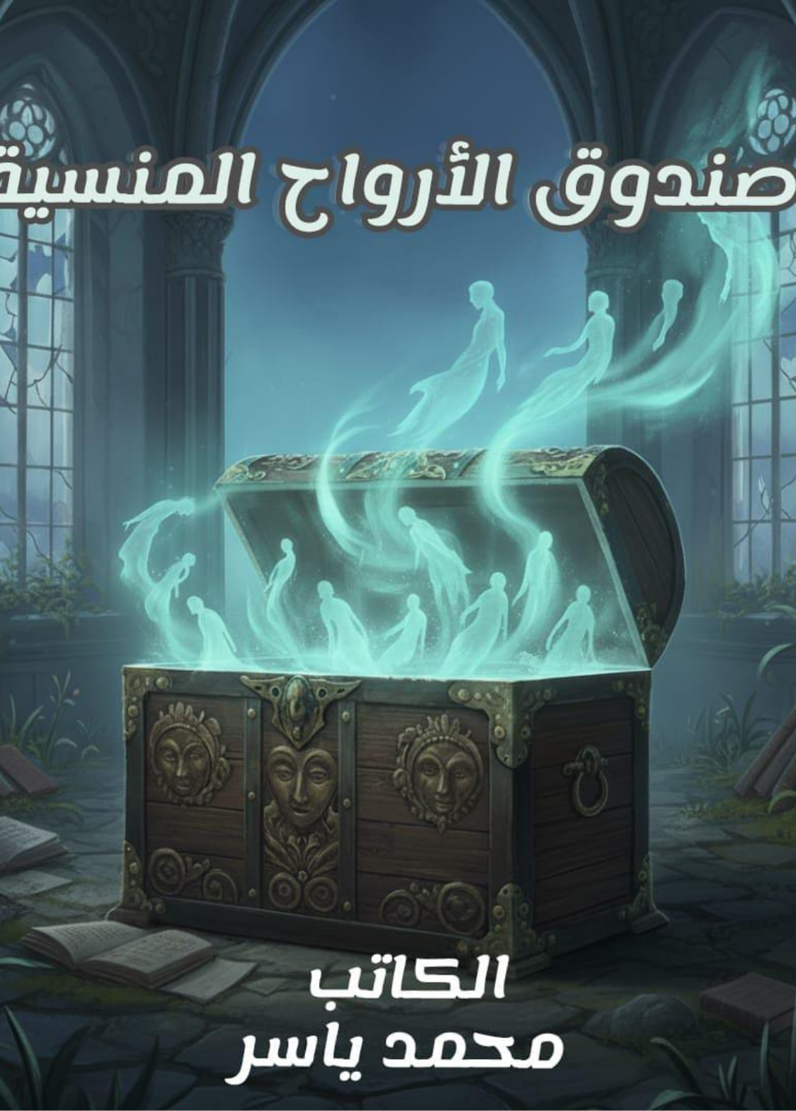 غلاف كتاب صندوق الارواح المنسيه