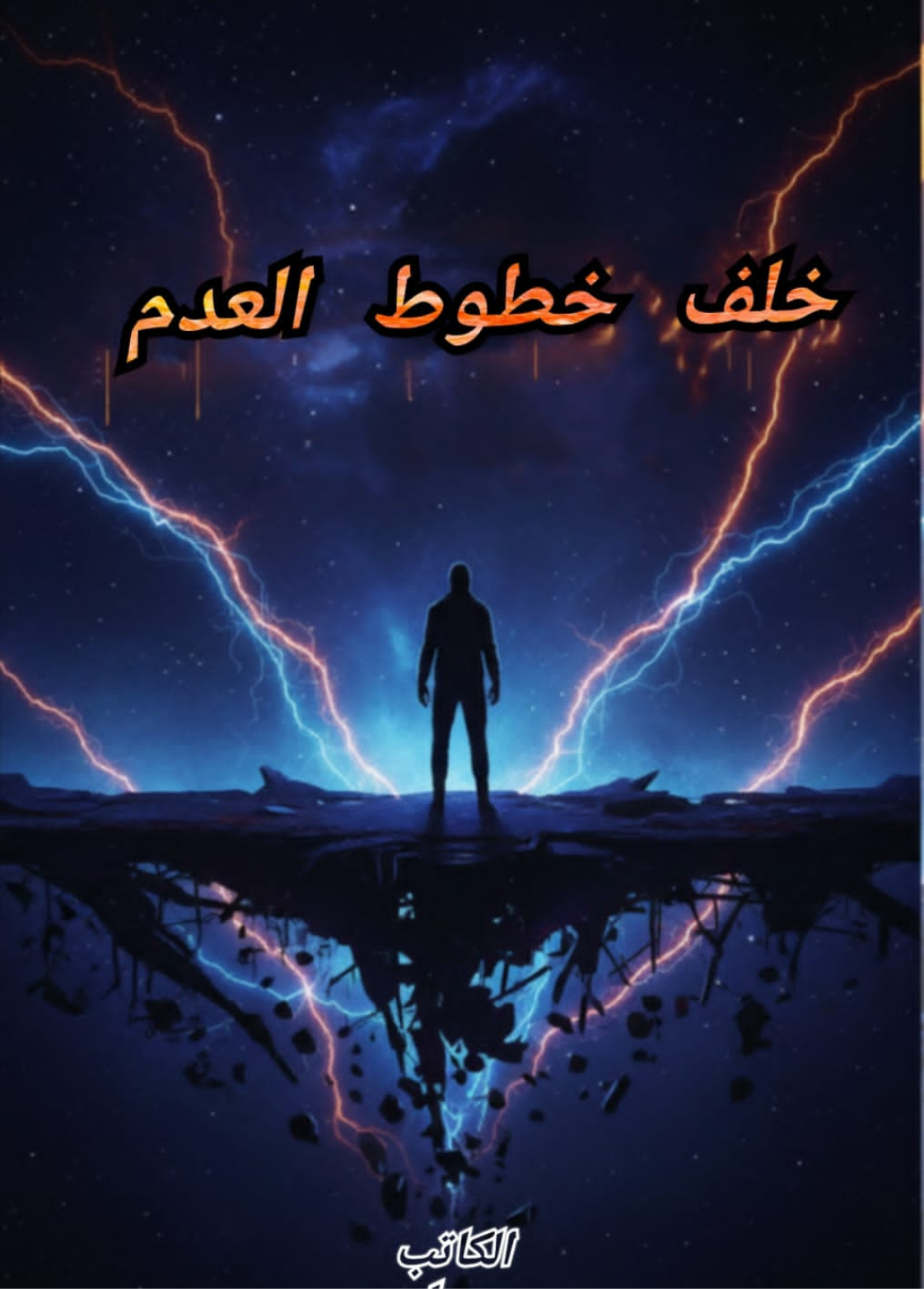 غلاف كتاب خلف خطوط العدم