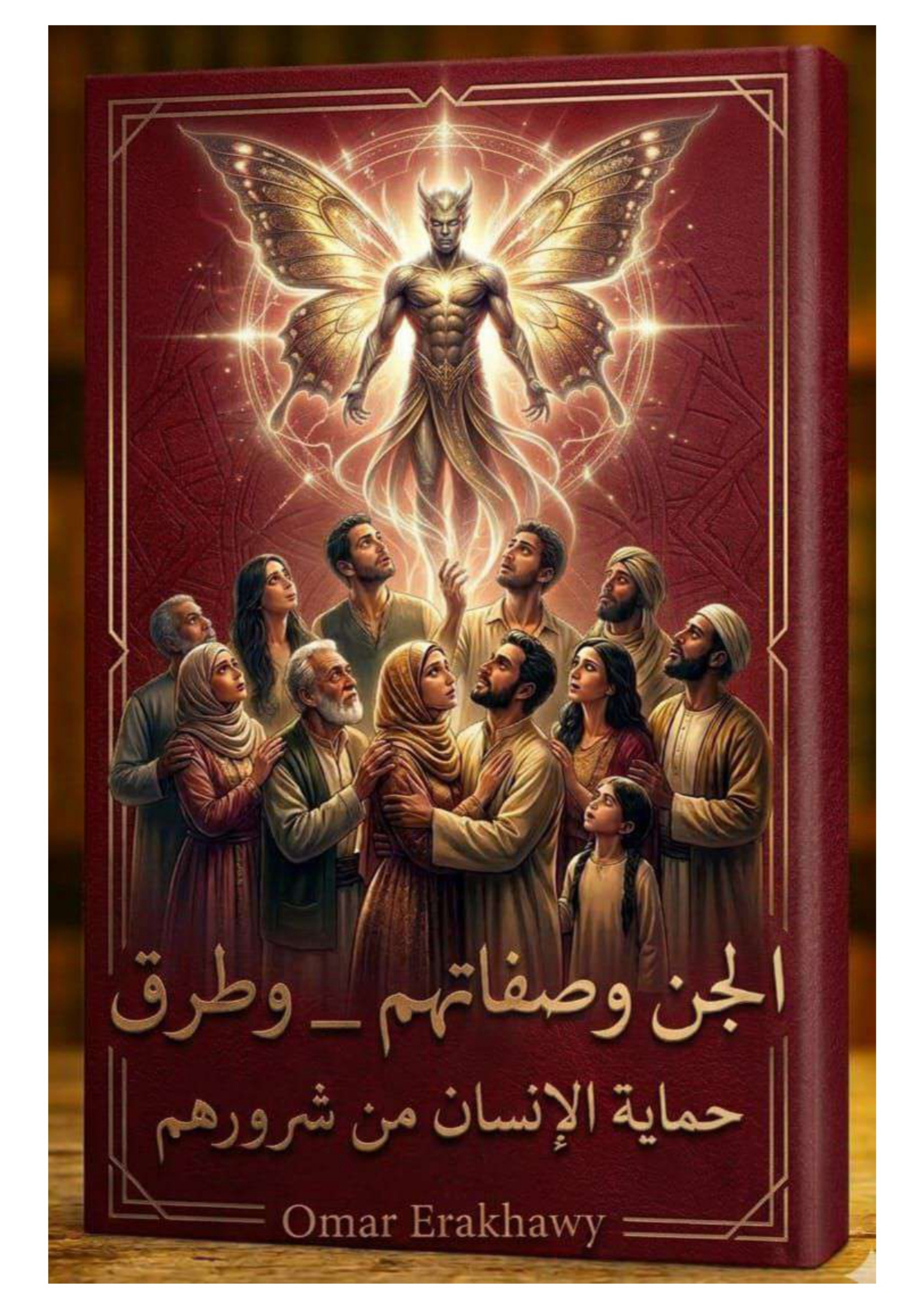 غلاف كتاب الجن وصفاتهم وطرق حماية الإنسان من شرورهم