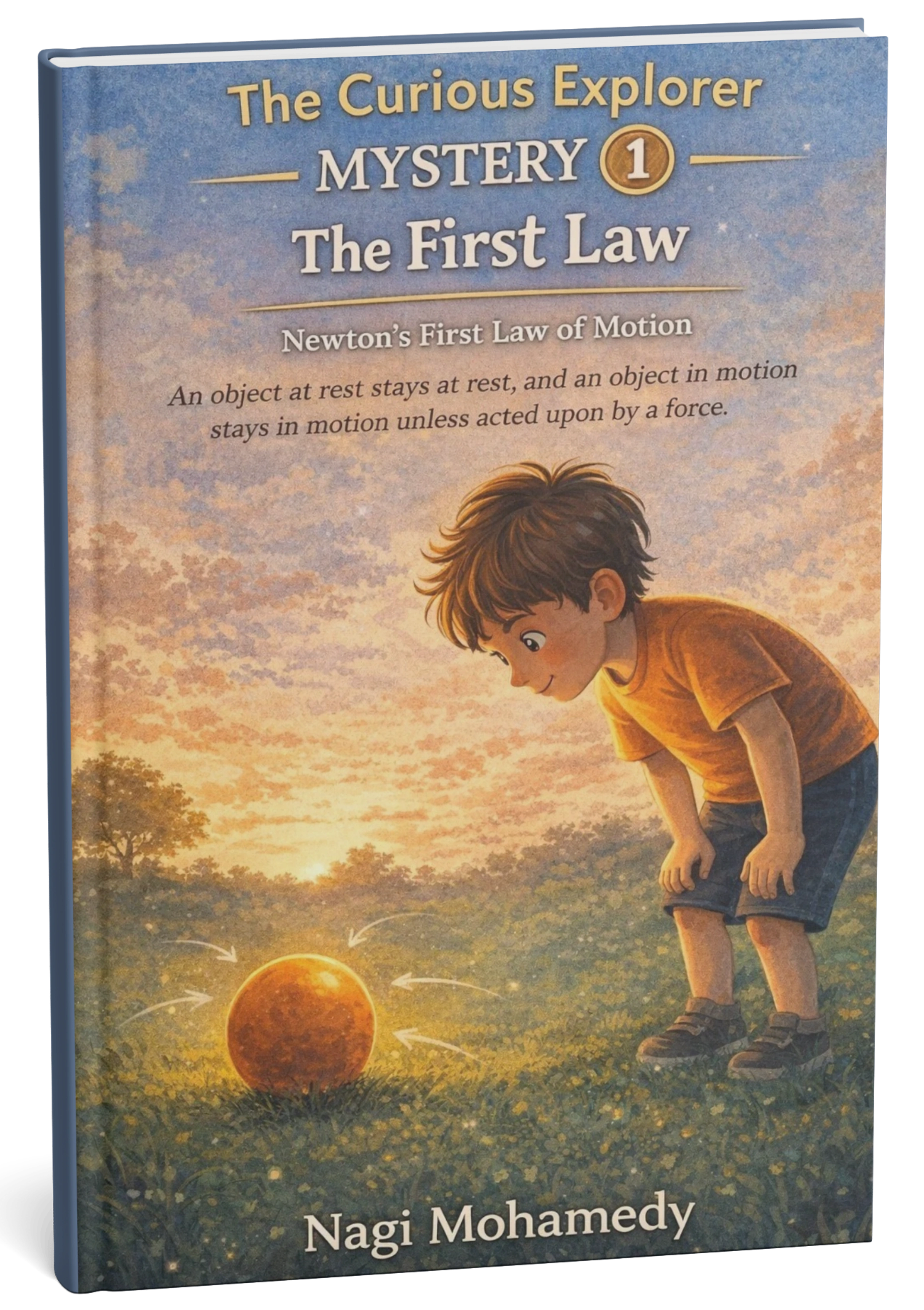 غلاف كتاب The Curious Explorer and The Mystery of Motion 1