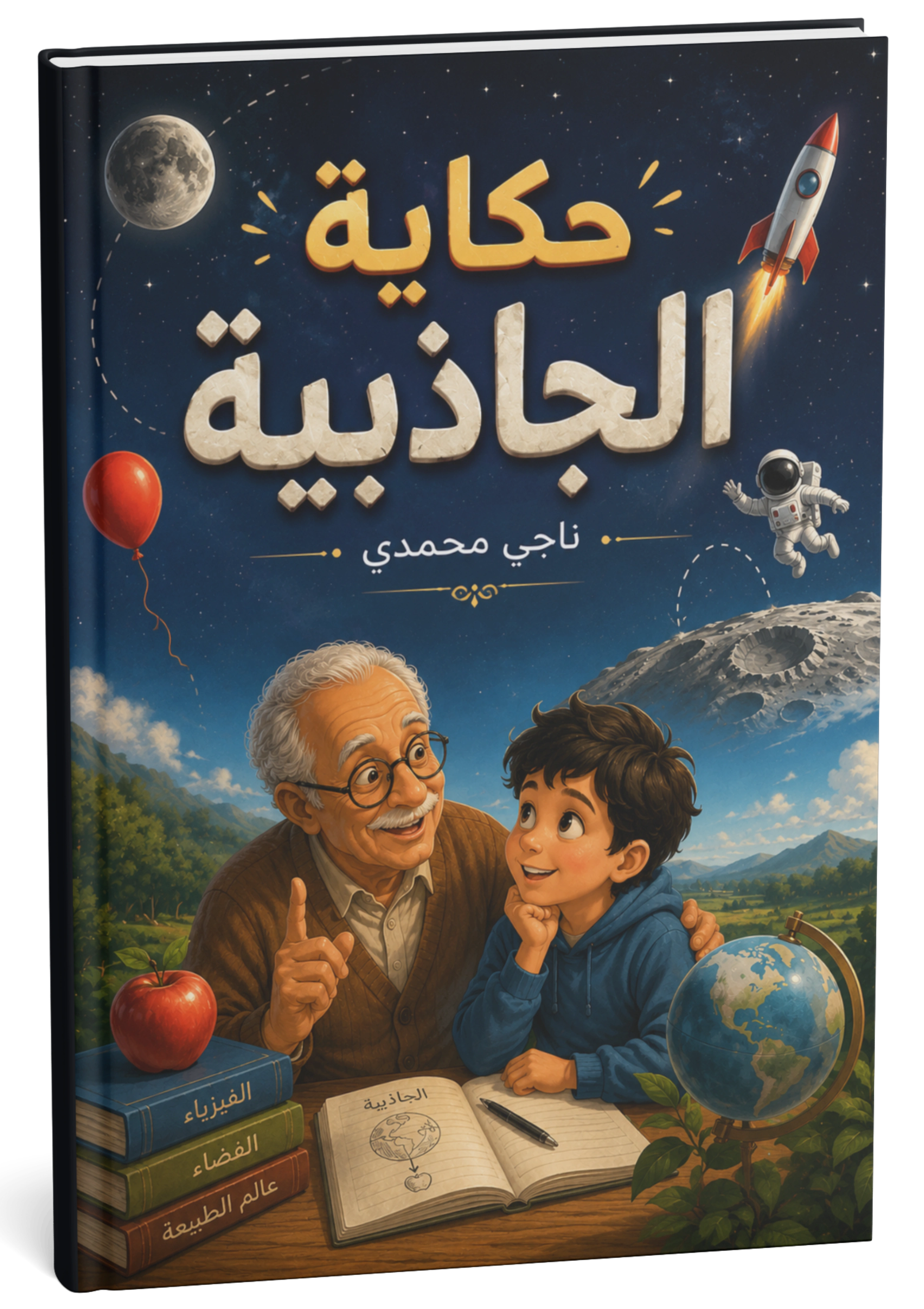 غلاف كتاب حكاية الجاذبية