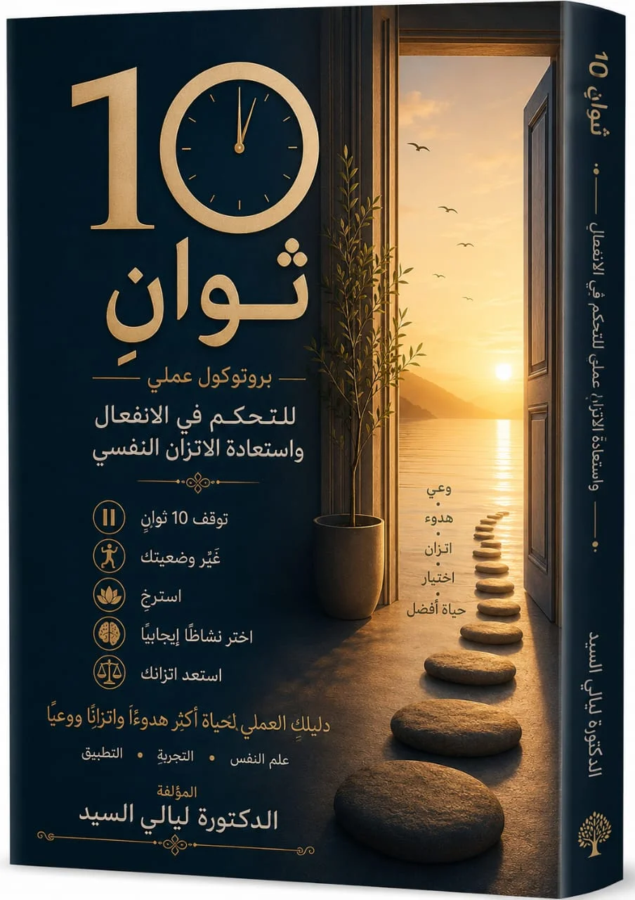 غلاف كتاب قاعدة العشر ثوان