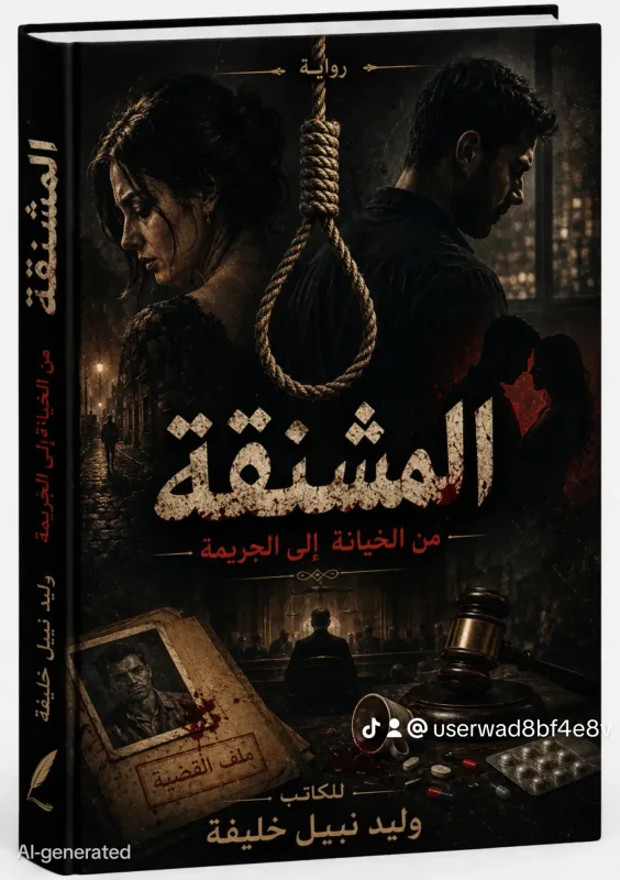 غلاف كتاب المشنقة