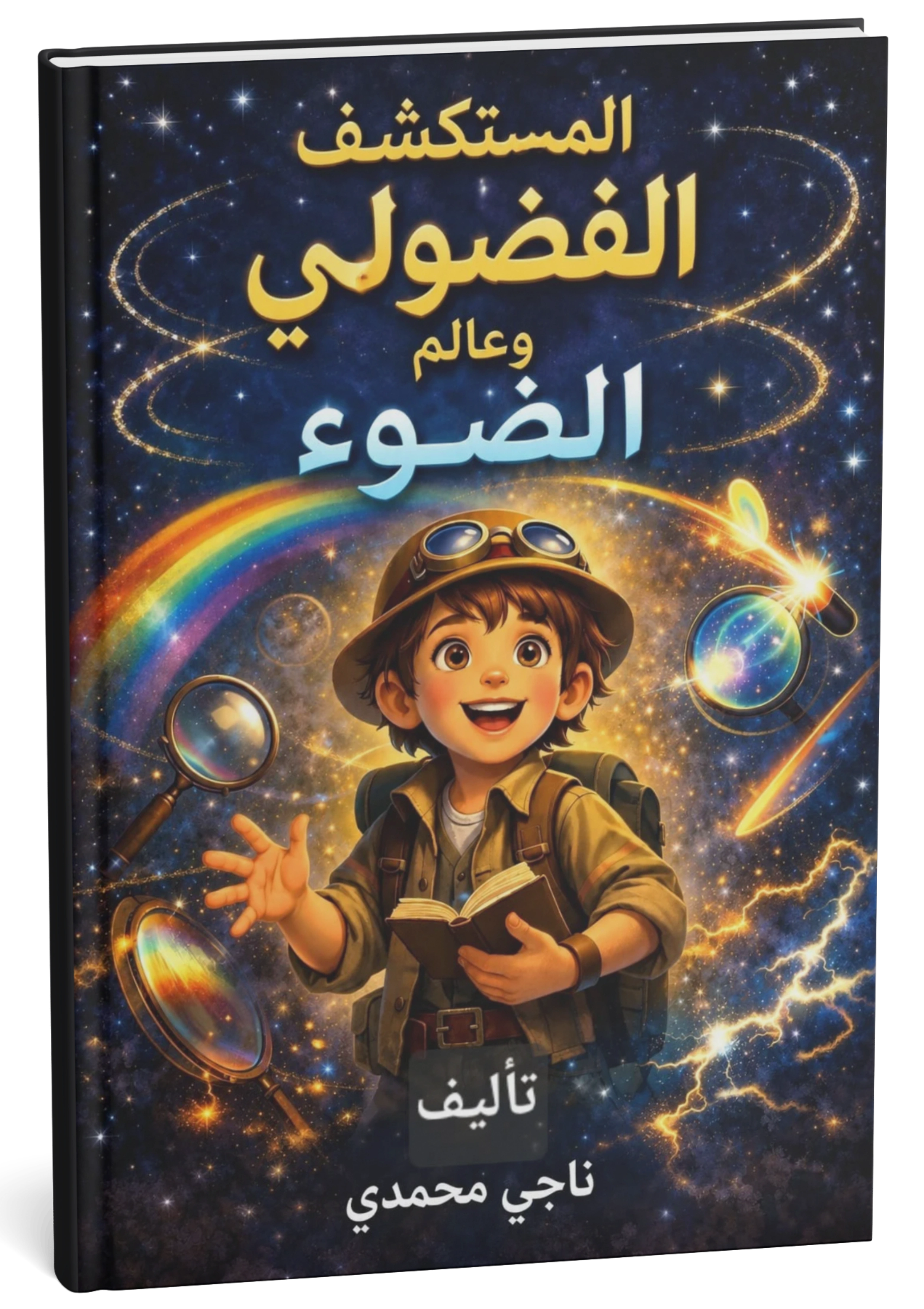 غلاف كتاب المستكشف الصغير في عالم الضوء