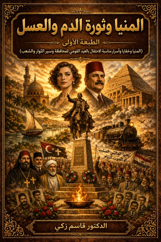 غلاف كتاب المنيا وثورة الدم والعسل