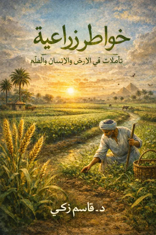غلاف كتاب خواطر زراعية: تأملات في الأرض والإنسان والعلم