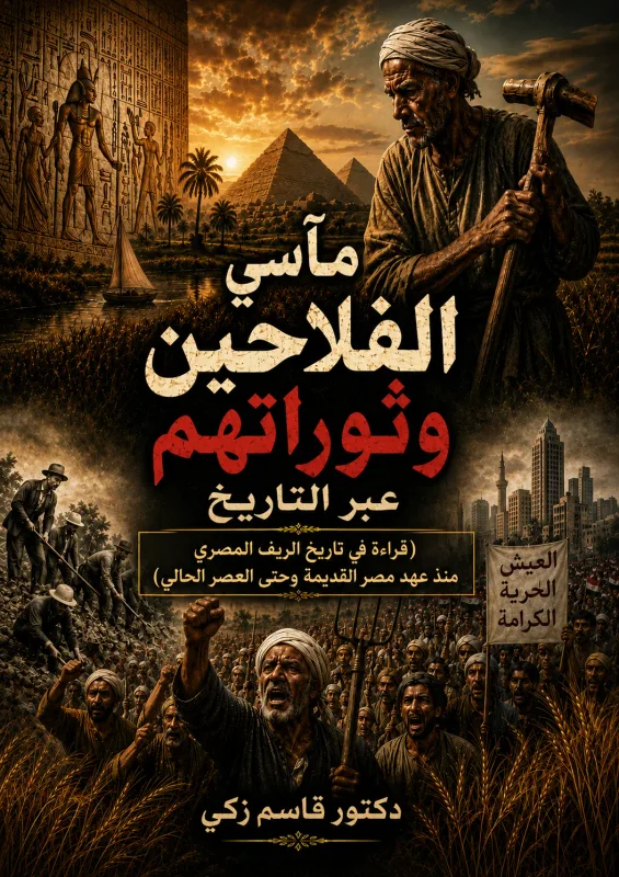 غلاف كتاب مآسي الفلاحين وثوراتهم عبر التاريخ