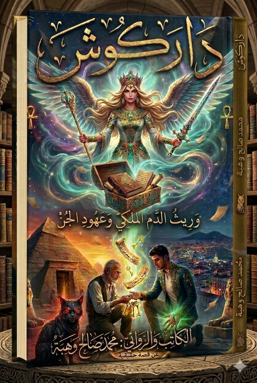 غلاف رواية داركوش - محمد صلاح وهبة