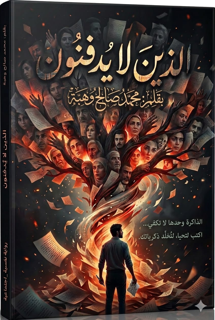 غلاف رواية الذين لا يُدفنون - محمد صلاح وهبة