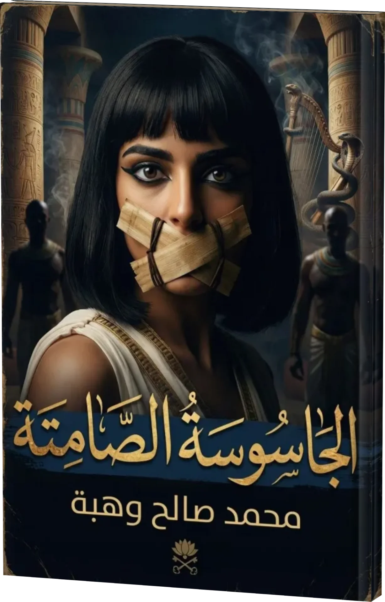 غلاف رواية الجاسوسة الصامتة - محمد صلاح وهبة