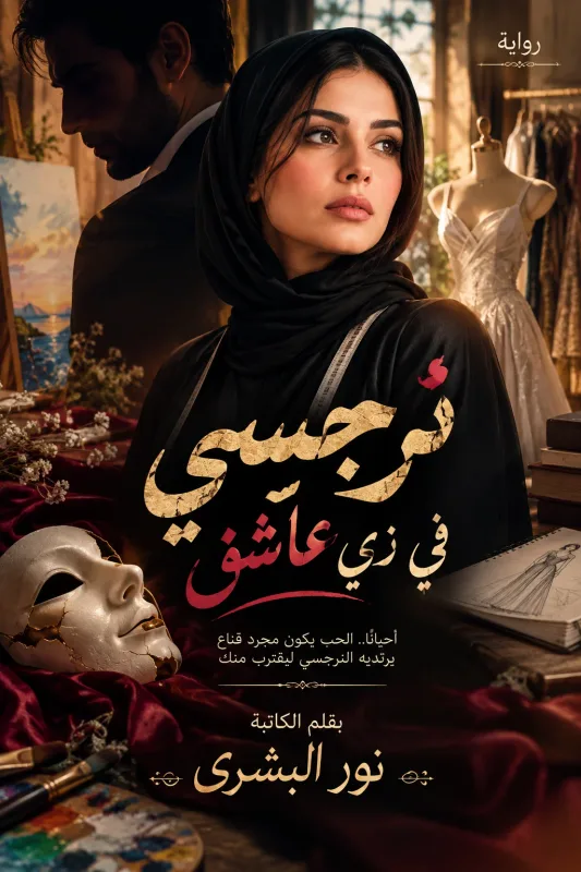 غلاف كتاب نرجسي في زي عاشق