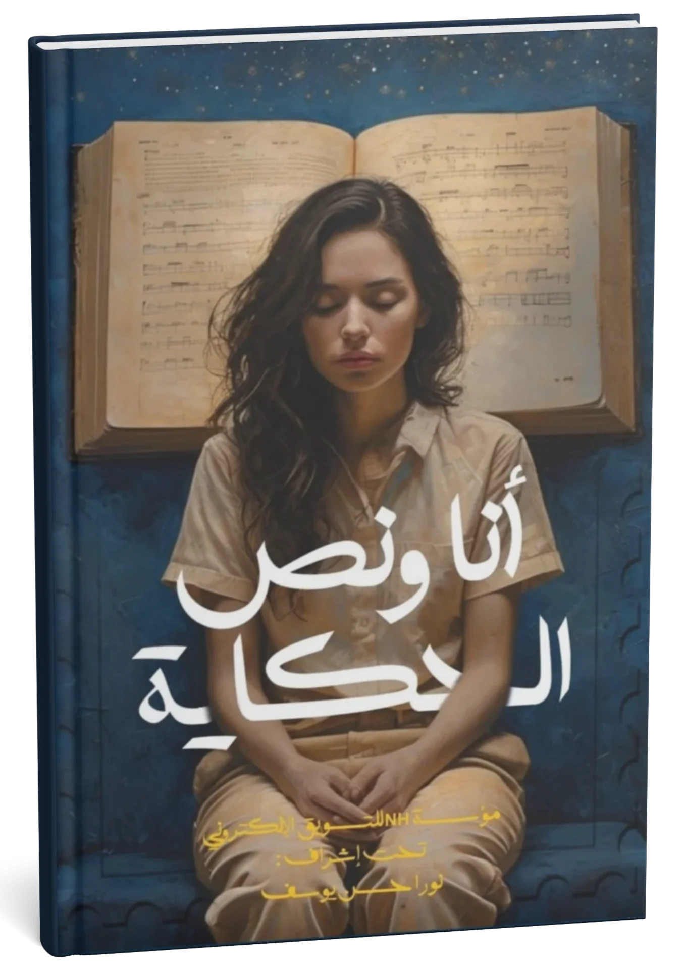 غلاف رواية أنا و نص الحكاية