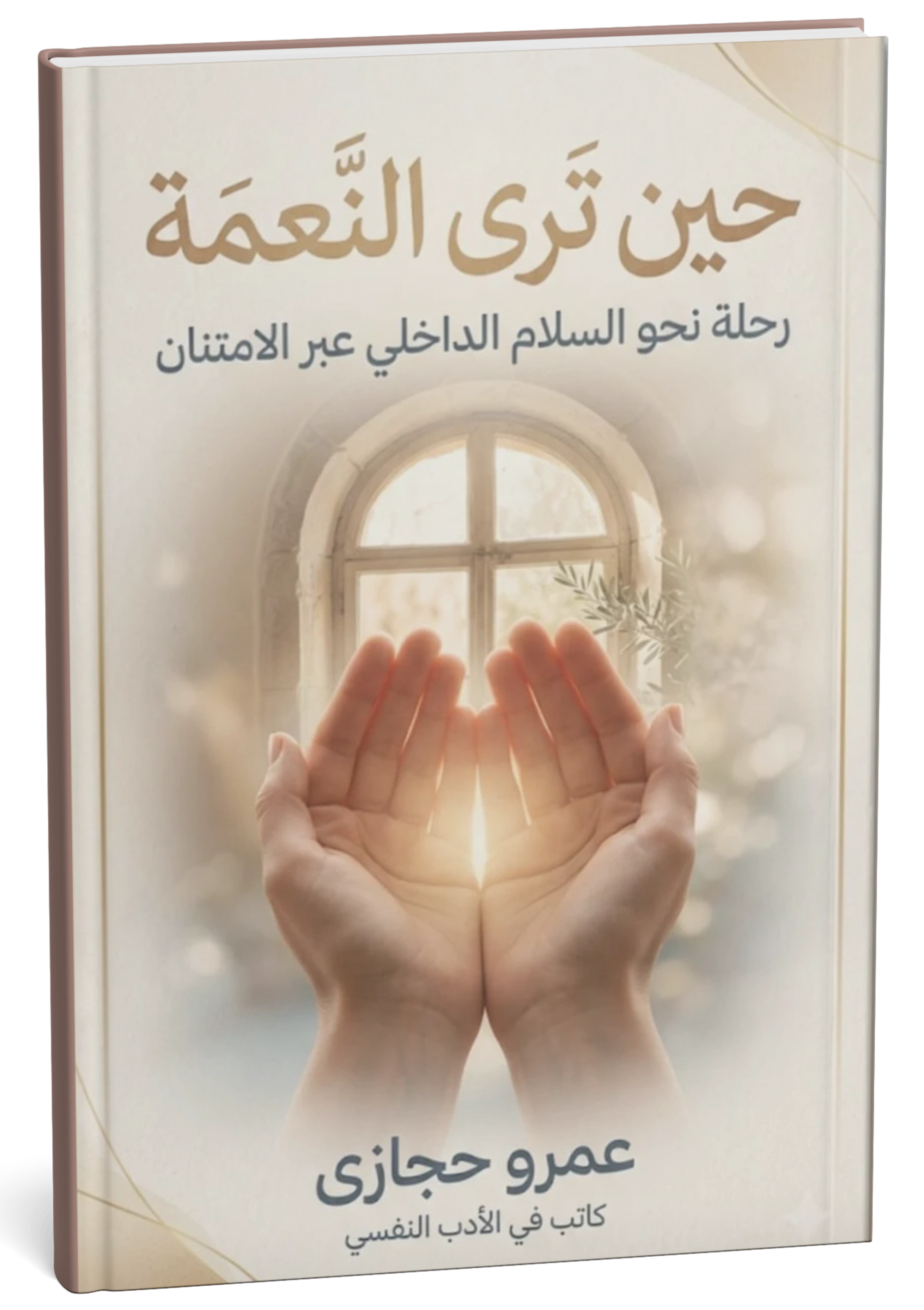 غلاف كتاب حين ترى النعمة