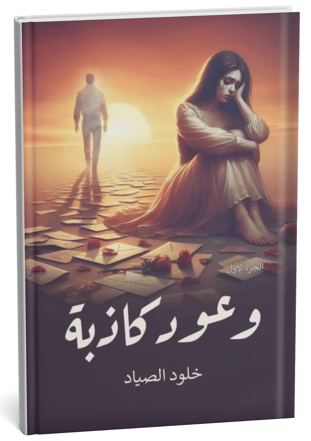 غلاف رواية وعود كاذبة - خلود الصياد