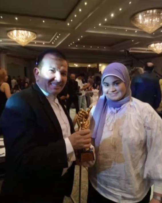 تكريم رندا مفتاح في مهرجان عرب ميديا الدولي