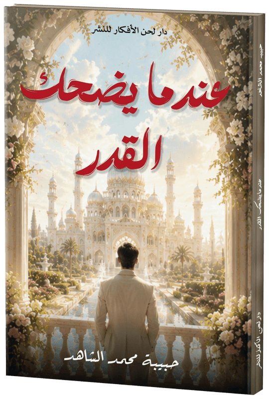 غلاف عندما يضحك القدر
