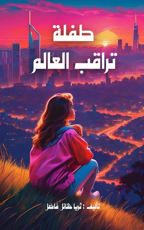 غلاف طفلة تراقب العالم