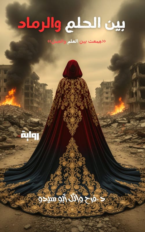 غلاف بين الحلم والرماد
