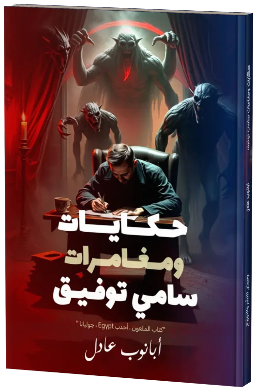 غلاف حكايات ومغامرات سامي توفيق