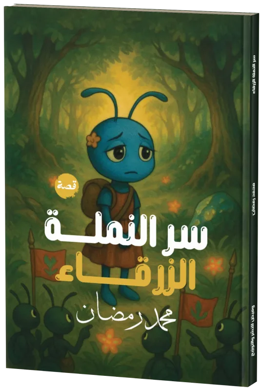 غلاف سر النملة الزرقاء