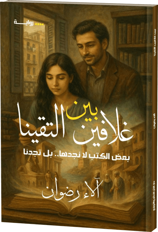 غلاف بين غلافين التقينا