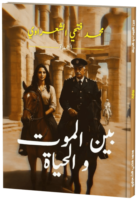غلاف بين الموت والحياة