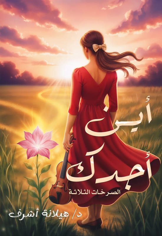 غلاف أين أجدك (الصرخات الثلاثة)