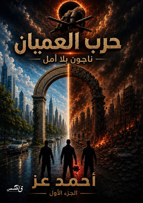 غلاف حرب العميان (ناجون بلا أمل)