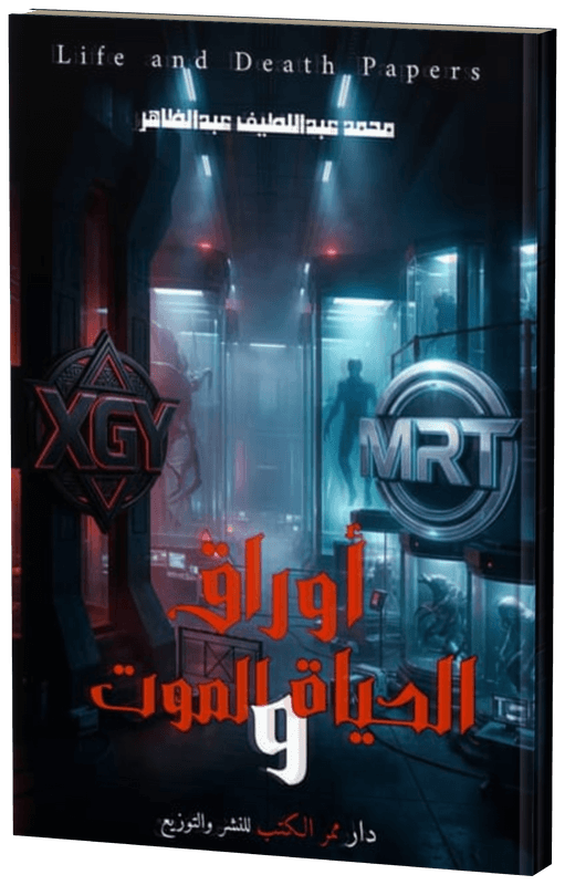 غلاف اوراق الحياه والموت