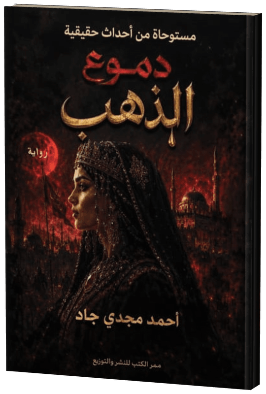 غلاف دموع الذهب