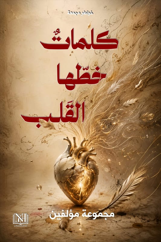 غلاف كلمات خطّها القَلب