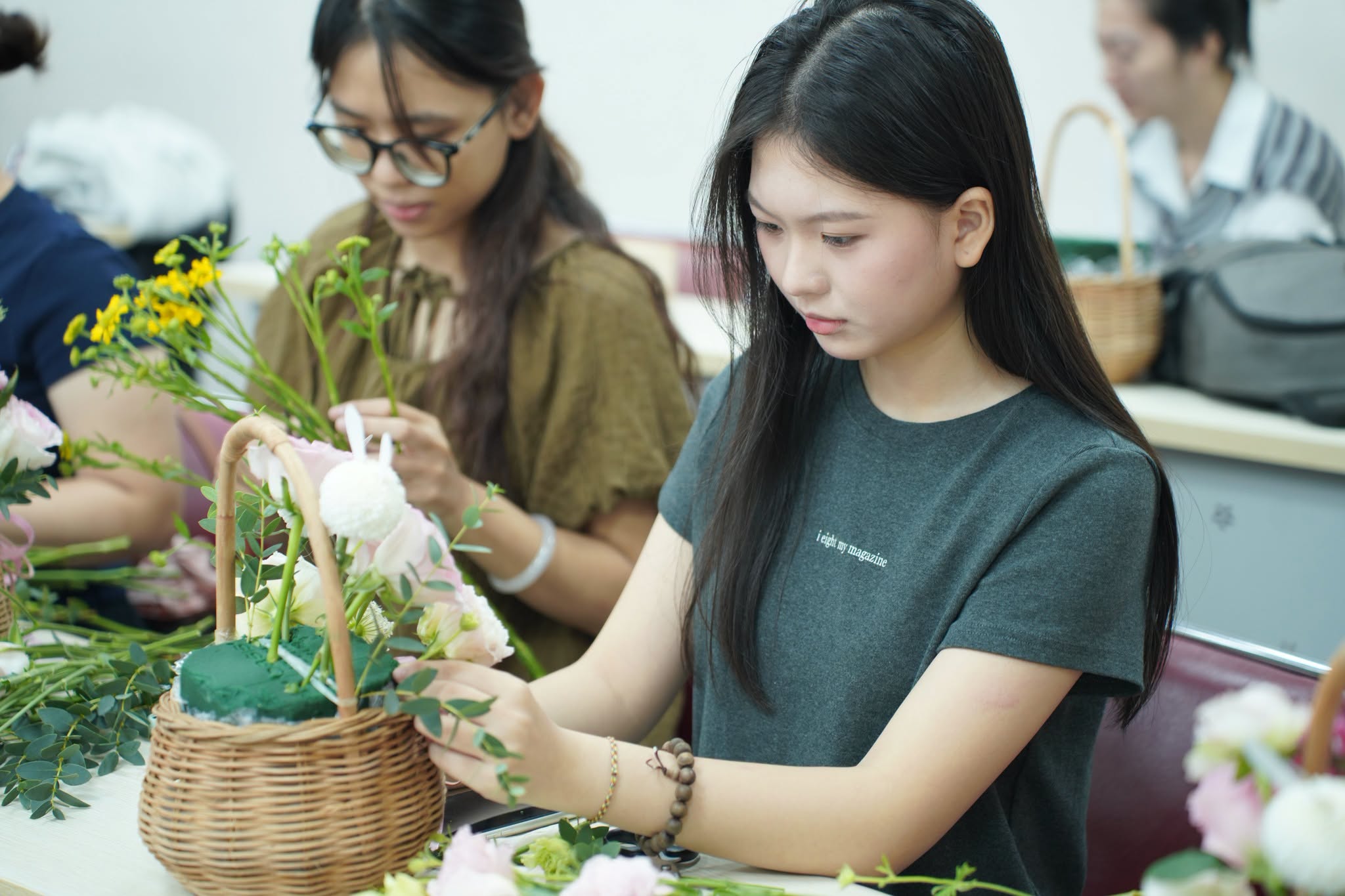 The floral arrangement experience at HSB
