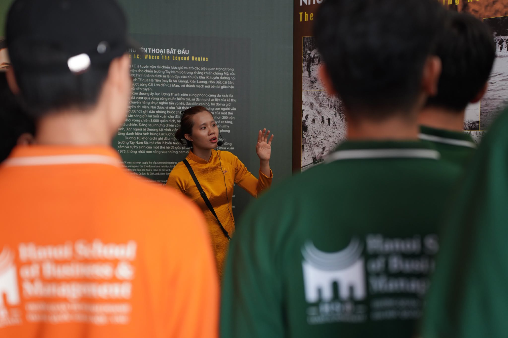 HSB students participating in activities marking Vietnamese Women's Day
