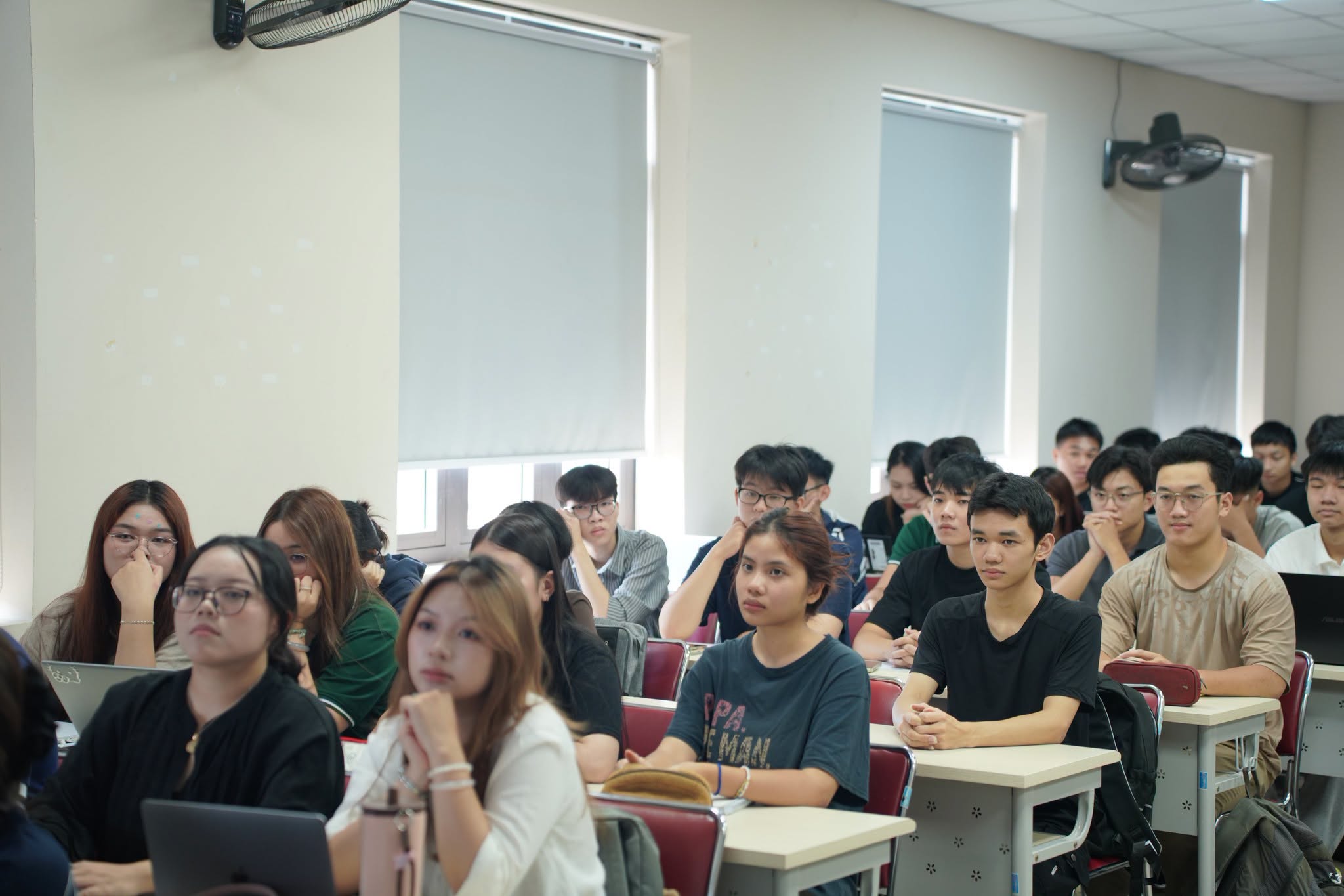 HSB students participating in an international academic engagement activity