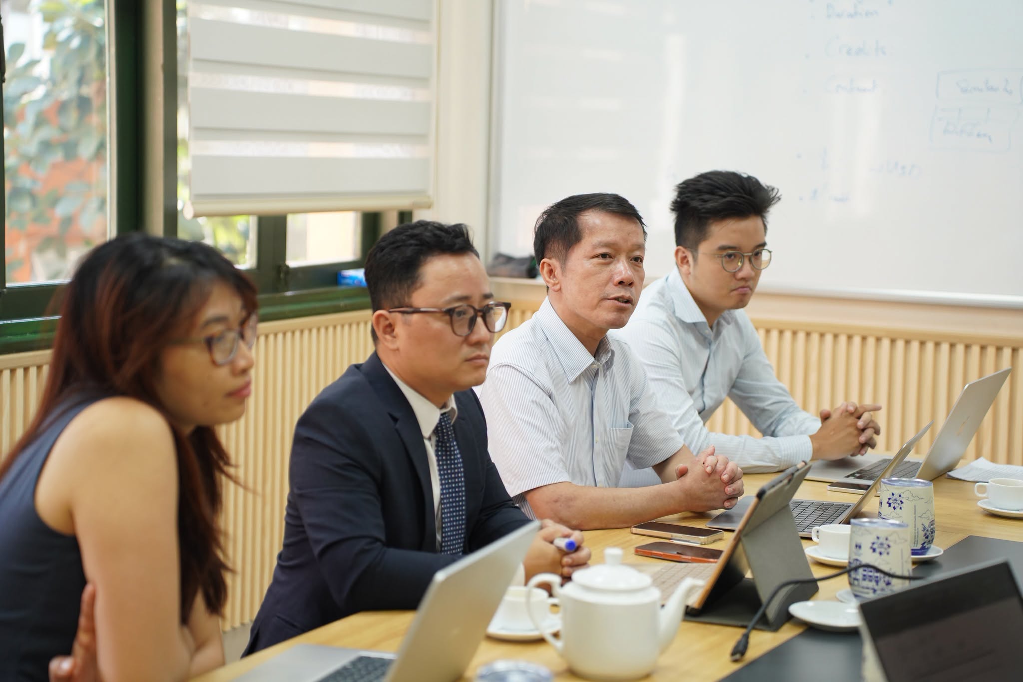 International cooperation discussions between HSB and La Trobe Business School