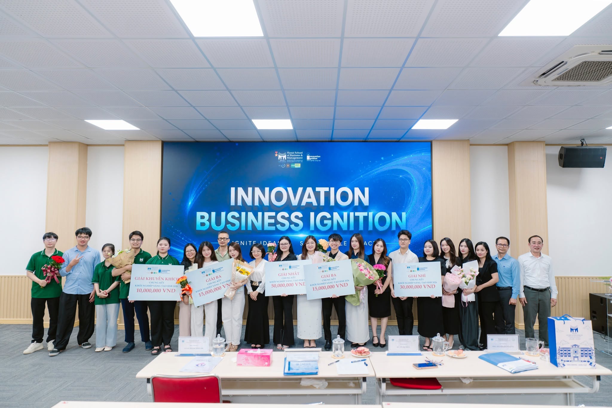 HSB honors outstanding teams at the HSB Innovative Startup – Innovation Business Ignition 2026 Competition