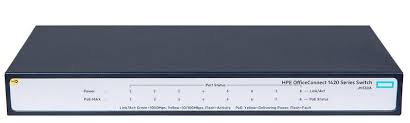 HPE OfficeConnect 1420 8G PoE+ (64W) Switch JH330A 