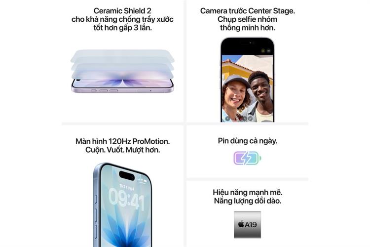 Điện thoại iPhone 17 256GB
