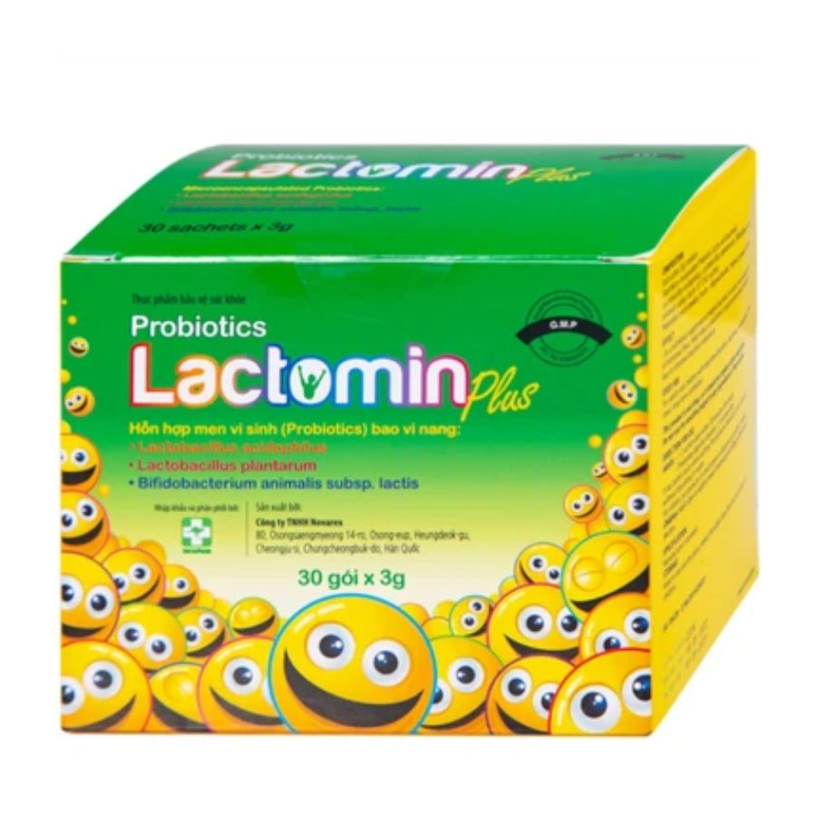 Cốm Probiotics Lactomin Plus Novarex bổ sung vi khuẩn có ích, giúp cân bằng hệ vi sinh đường ruột (30 gói)