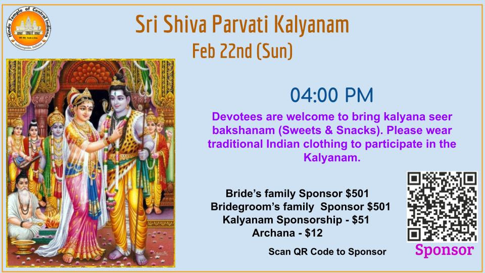 Sri Shiva Parvati Kalyanam
