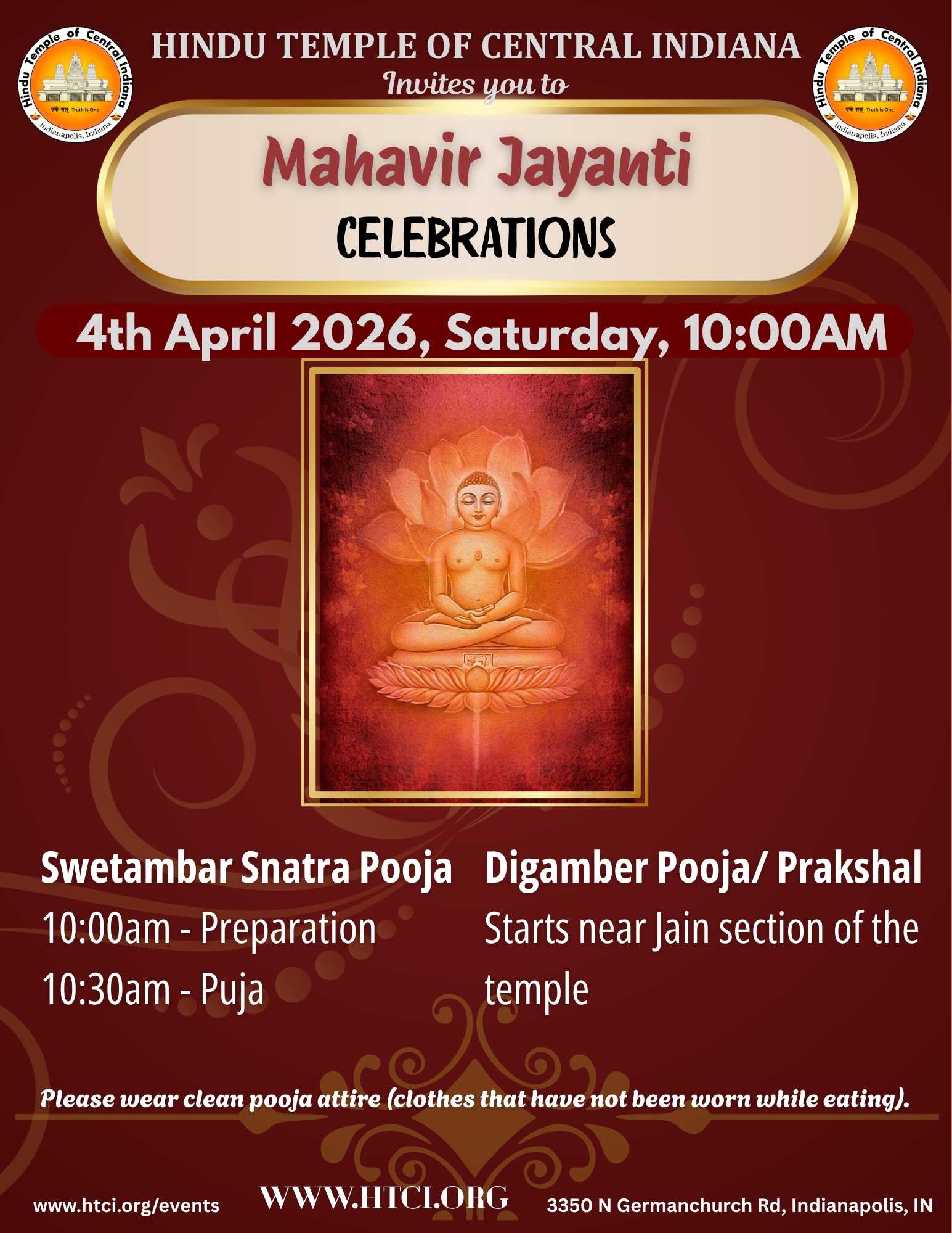 Mahavir Jayanti Celebrations