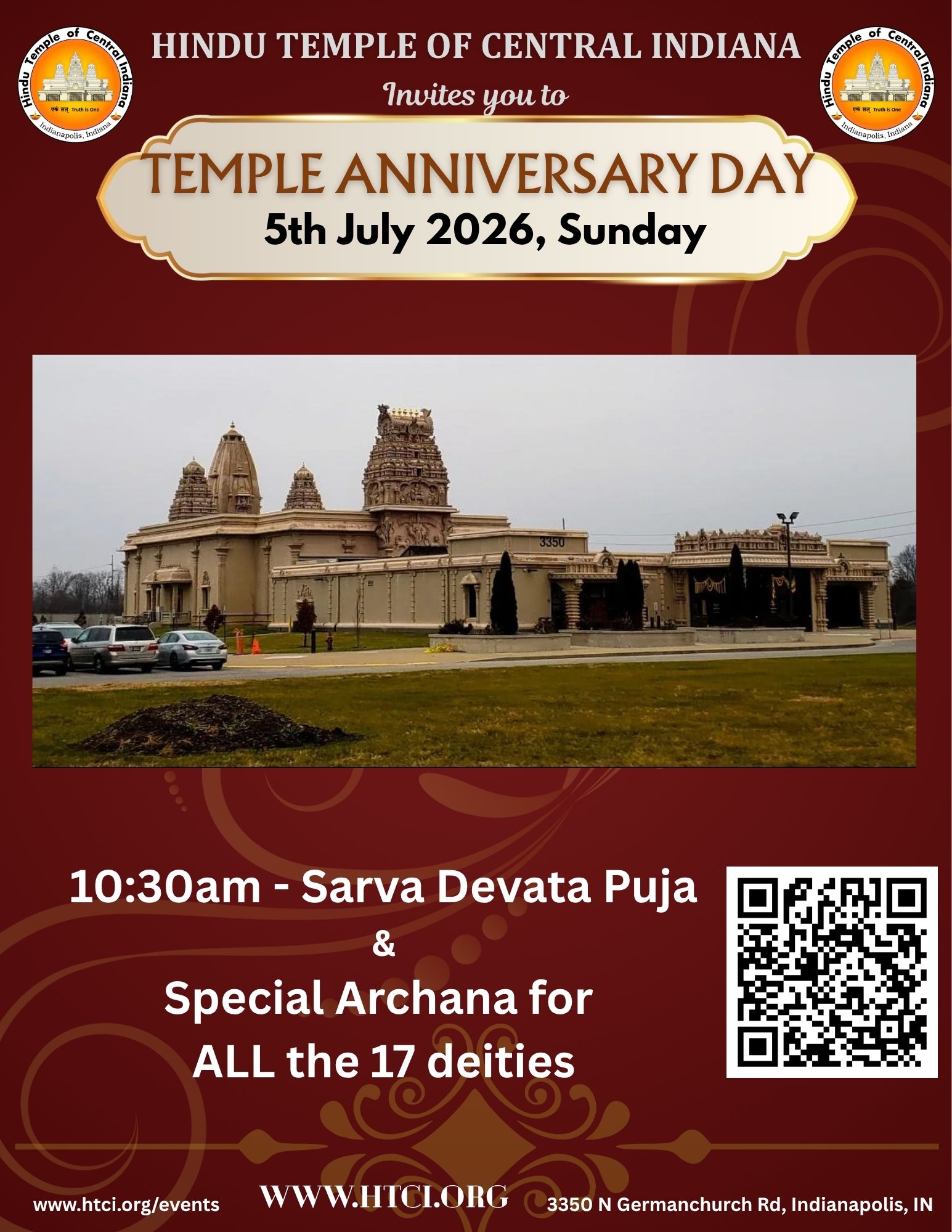Temple Anniversary Day