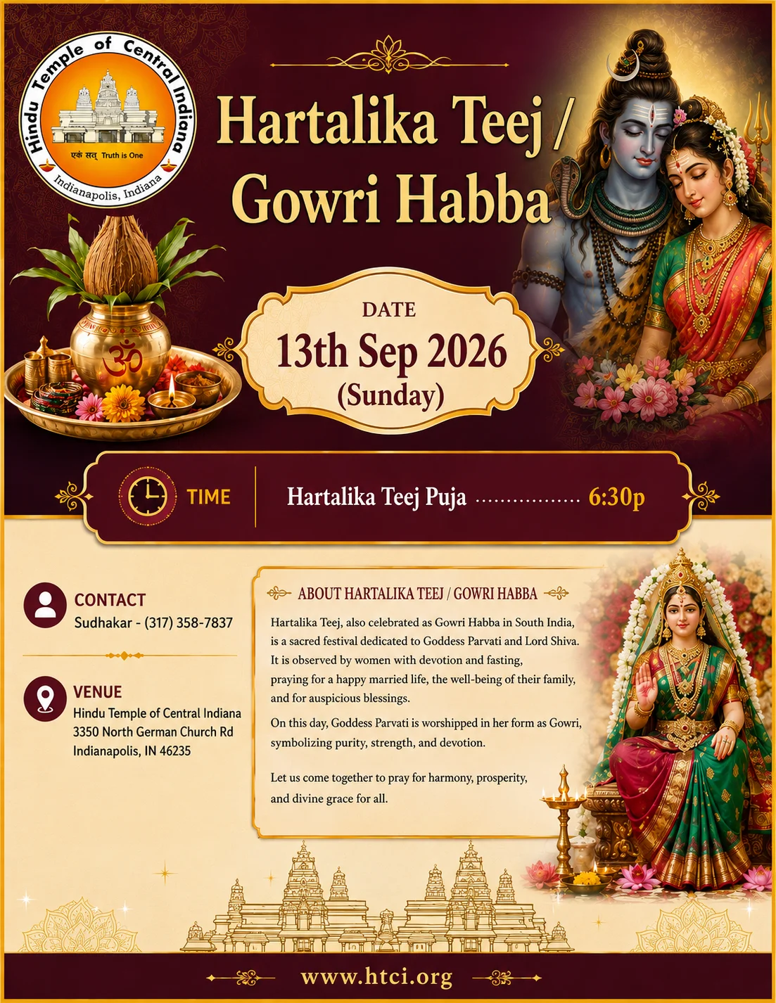 HARTALIKA TEEJ / GOWRI HABBA