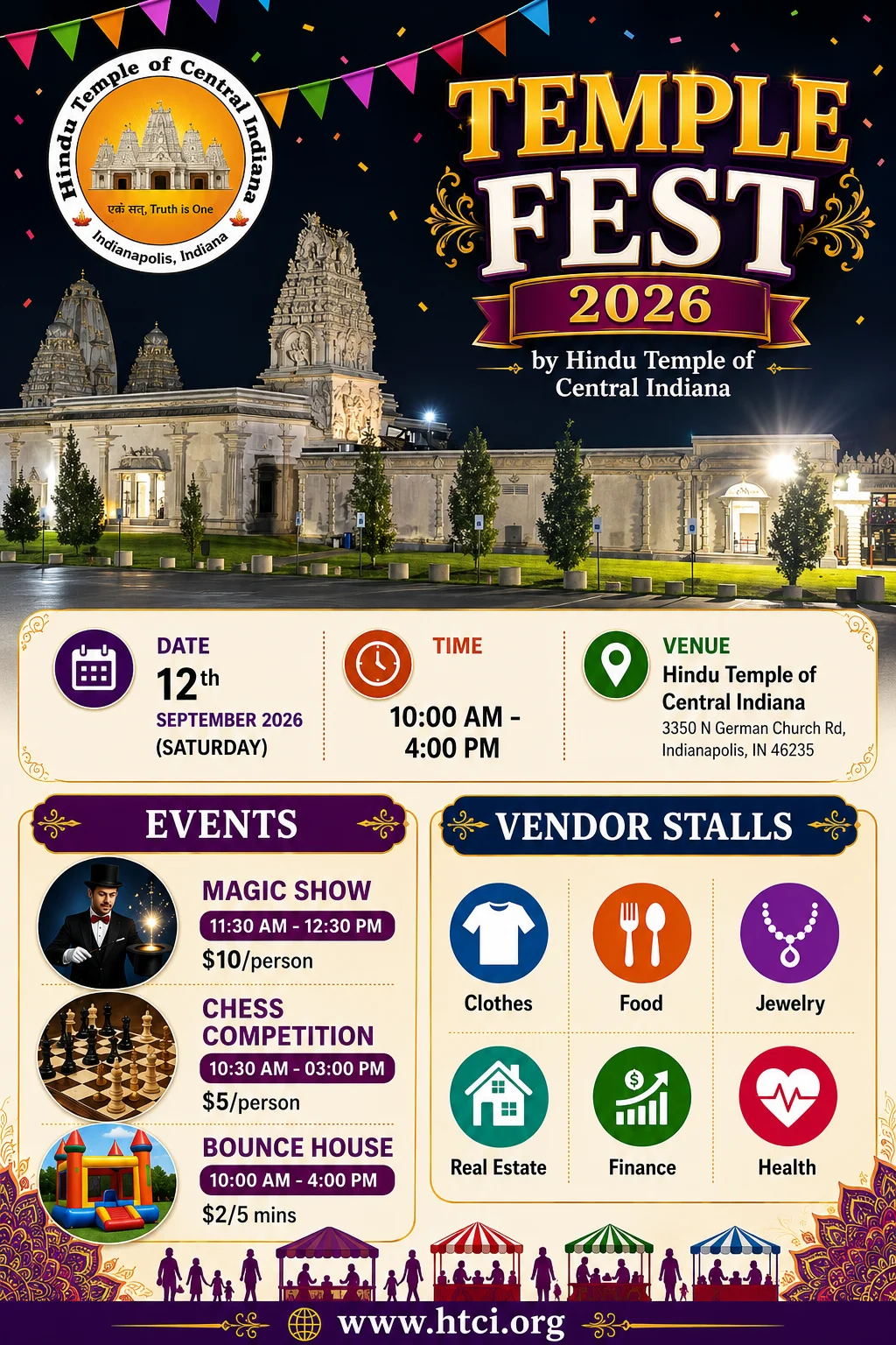 HTCI Temple Fest 2026