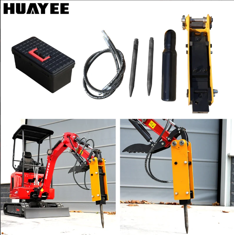 Hydraulic Hammer for 1-1.8 Ton Mini Excavators